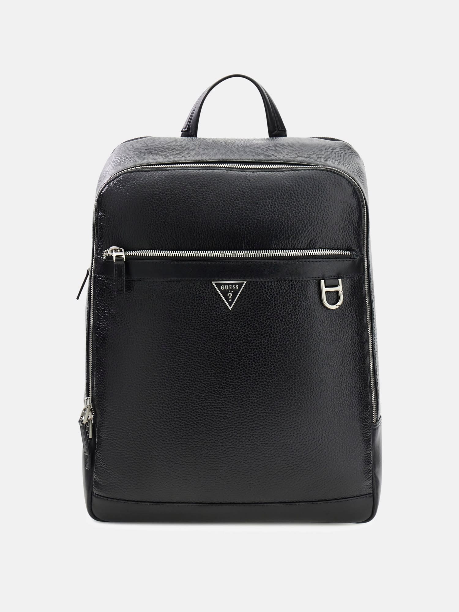 Monaco Squared Backpack Black