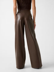 Gladys Wide Leg Pant Chocolate