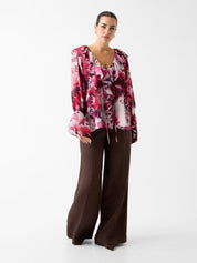 Adela Ls Ruffles Blouse