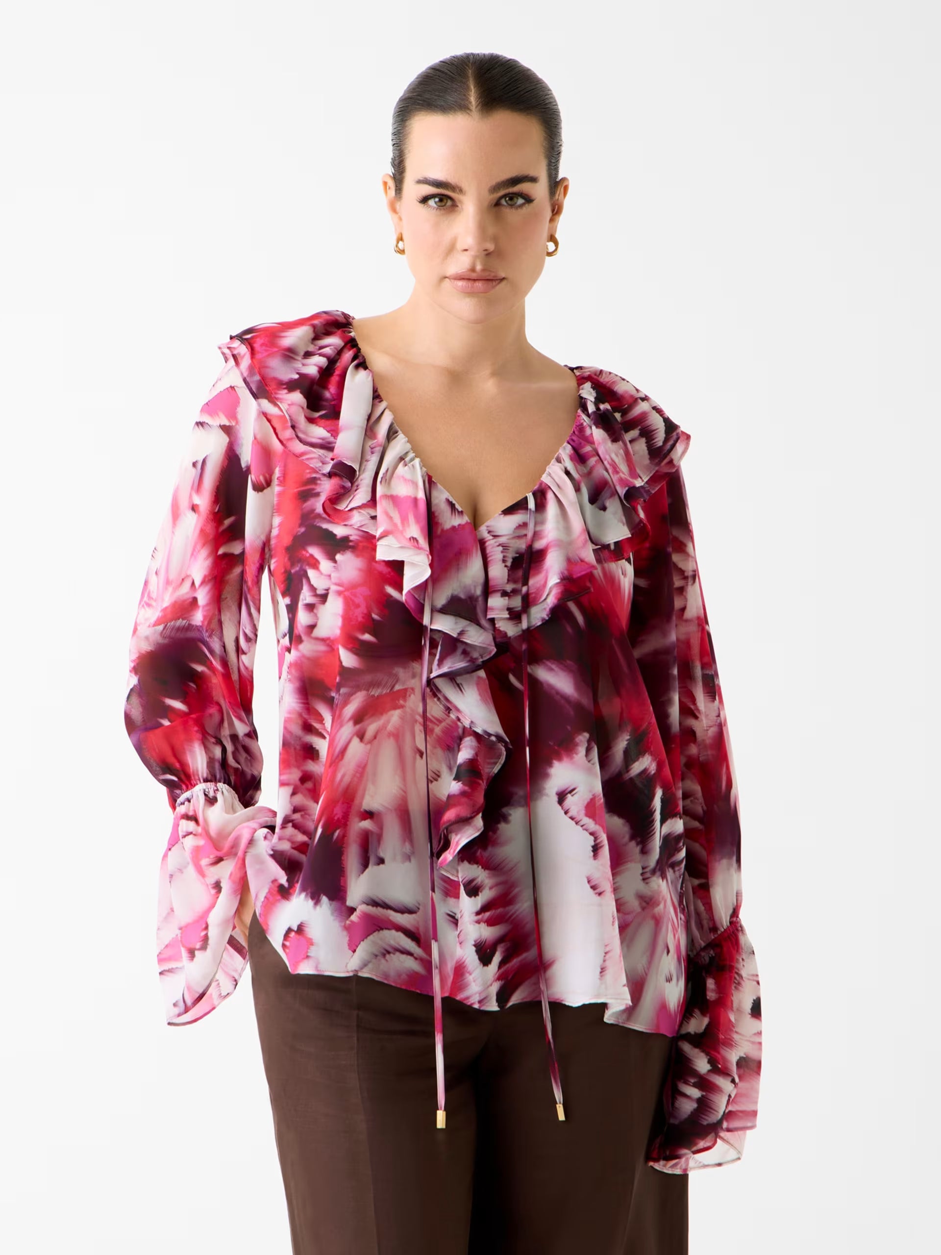 Adela Ls Ruffles Blouse