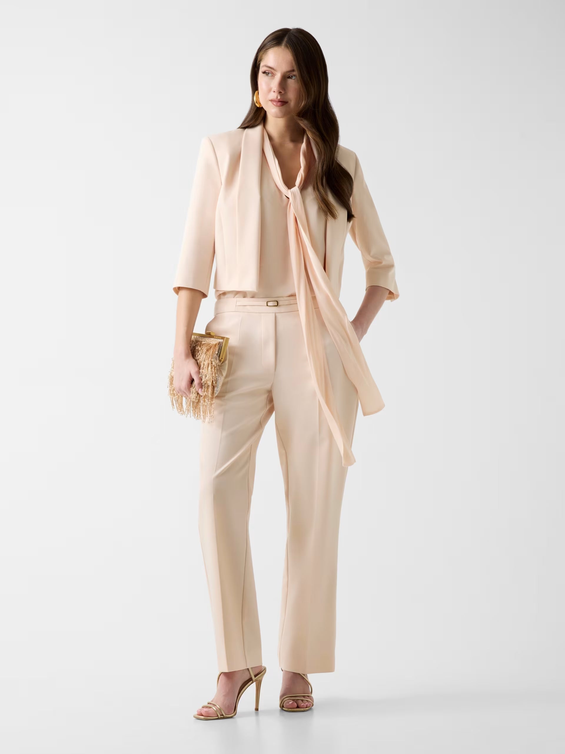 Sunny Cover Shoulder Blazer