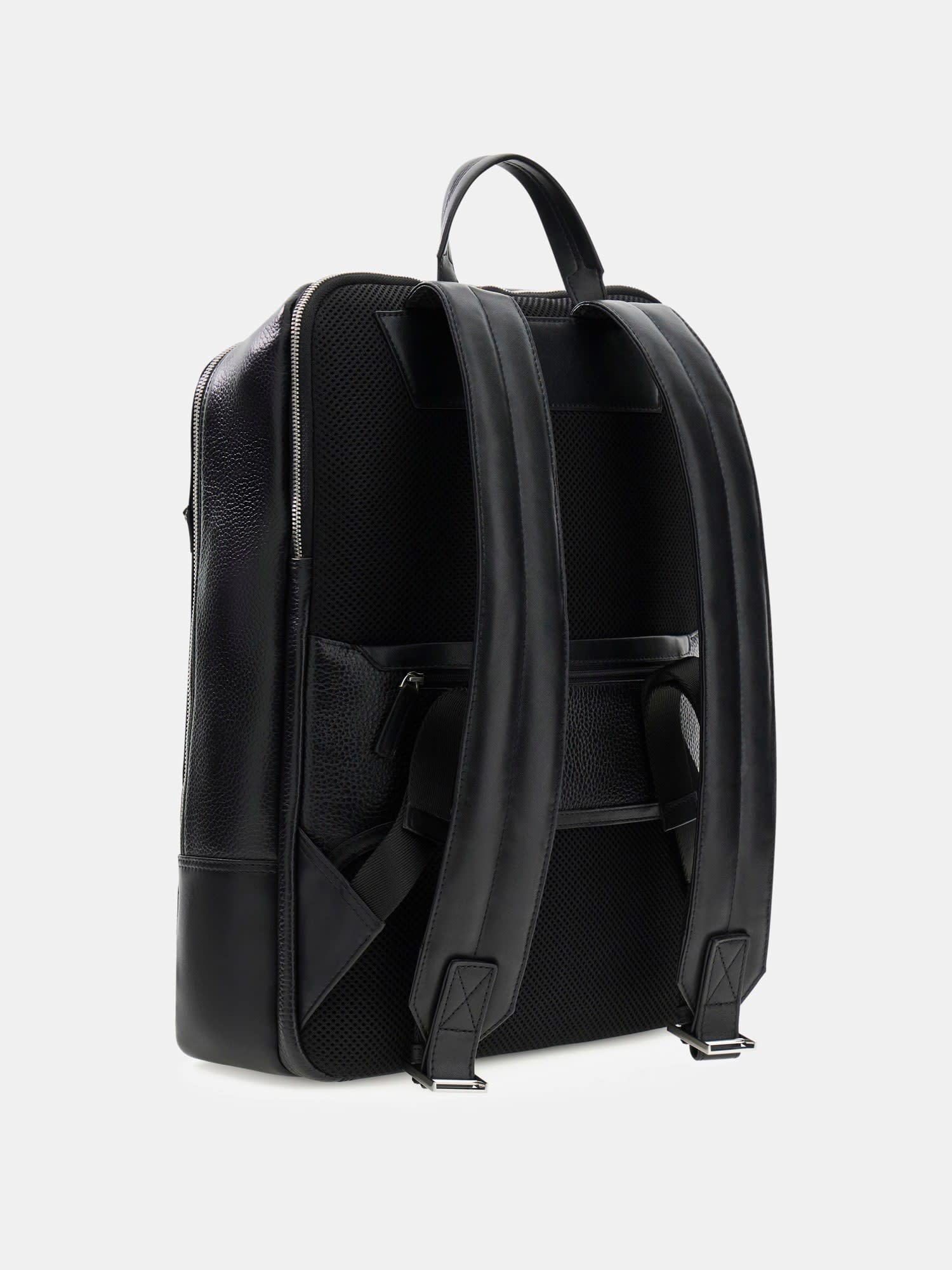 Monaco Squared Backpack Black | Guess