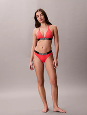 Halter Triangle Punch Pink