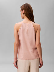 Linen Sl Fashion Top Tuscan