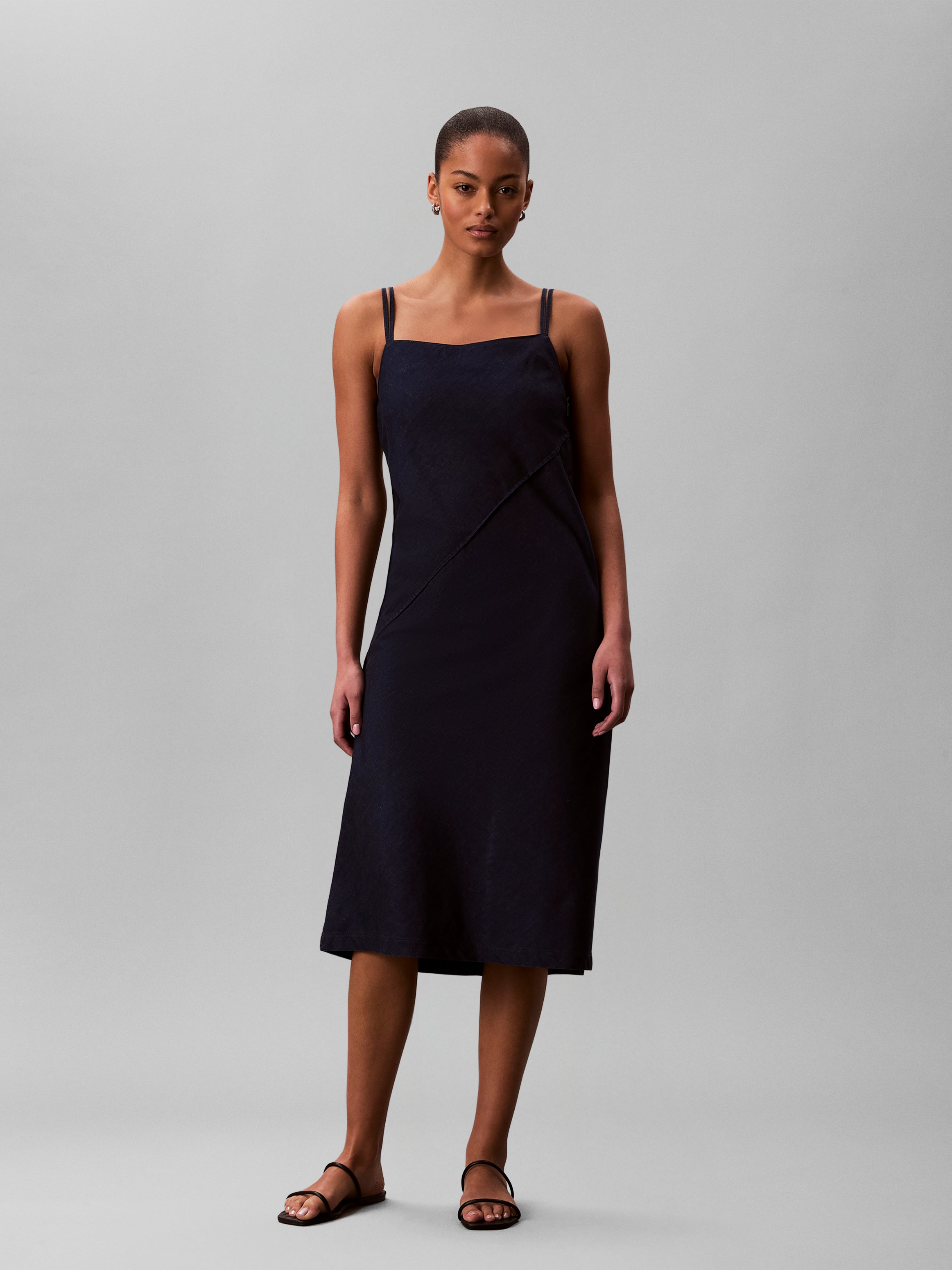 Bias Cut Soft Denim Uptown