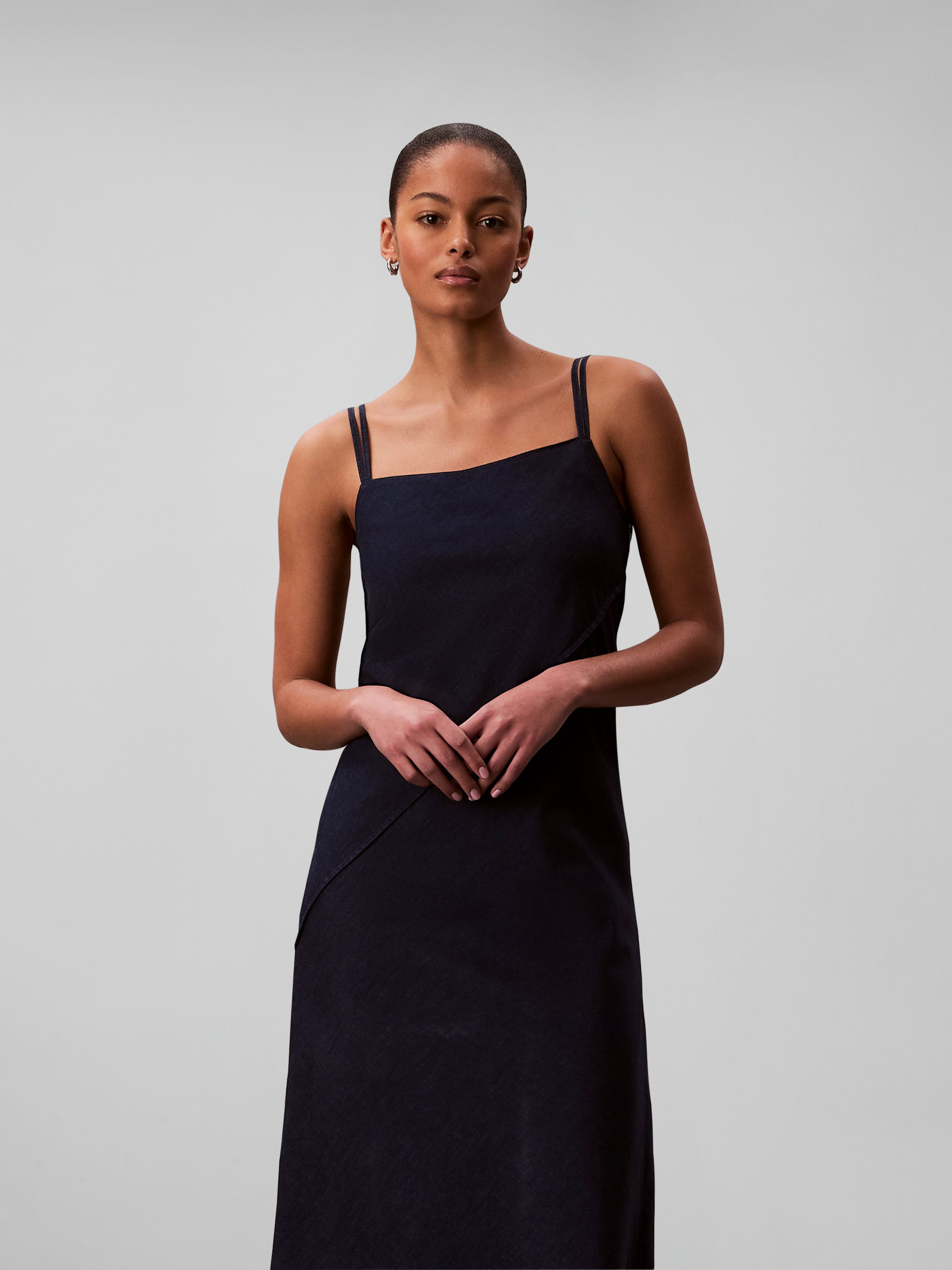 Bias Cut Soft Denim Uptown