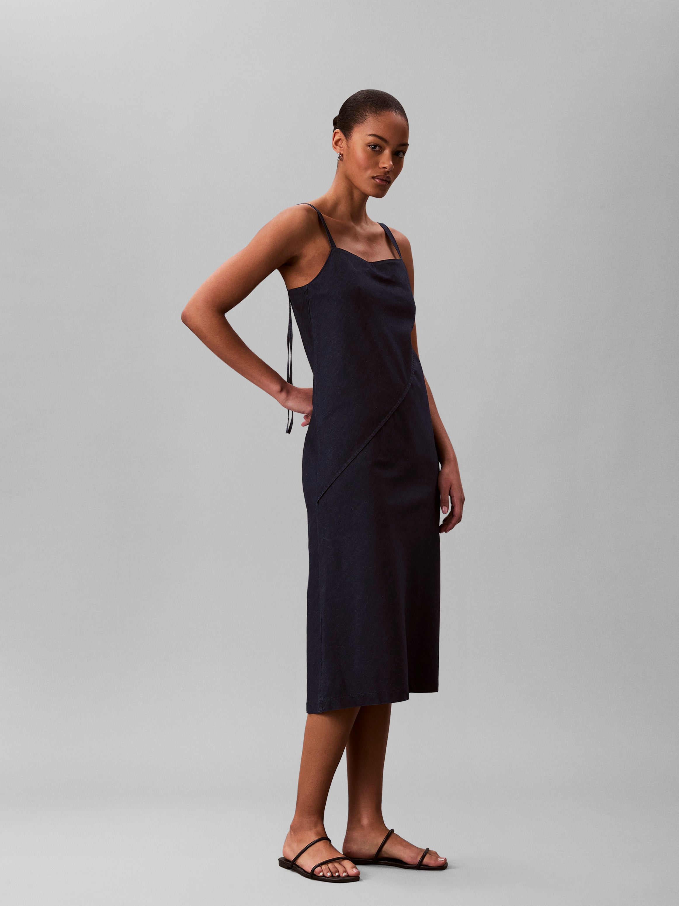 Bias Cut Soft Denim Uptown