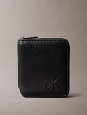 Bold Ck Zip Billfold Black