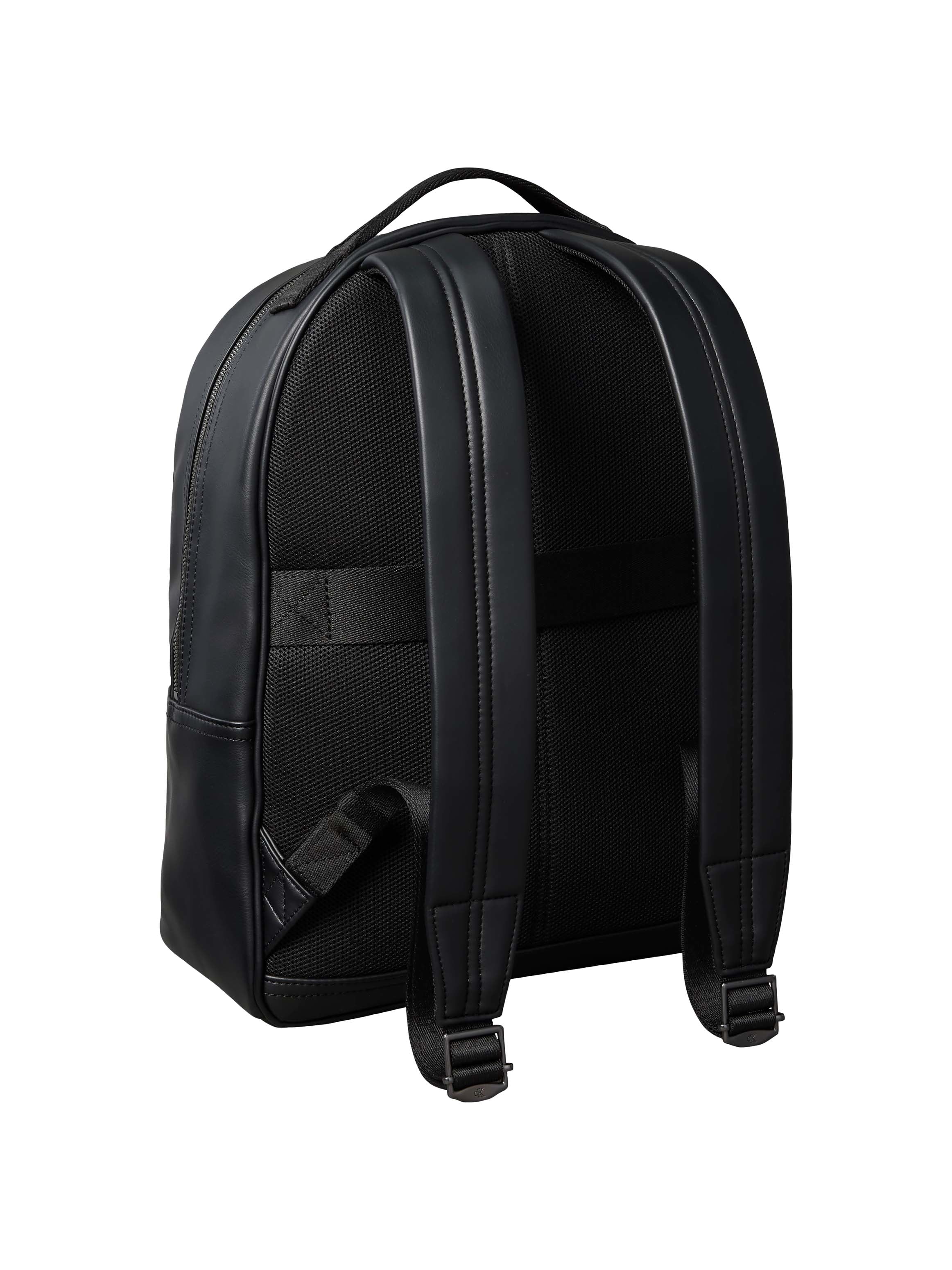 calvin klein black backpack leather Bold Ck Round Backpa Black | Calvin Klein