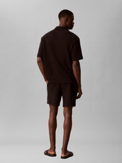 Hd Cotton Waffle Sho Black