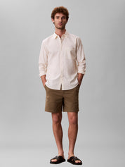 Ls Chambray Classic Oatmeal