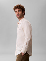 Ls Chambray Classic Oatmeal