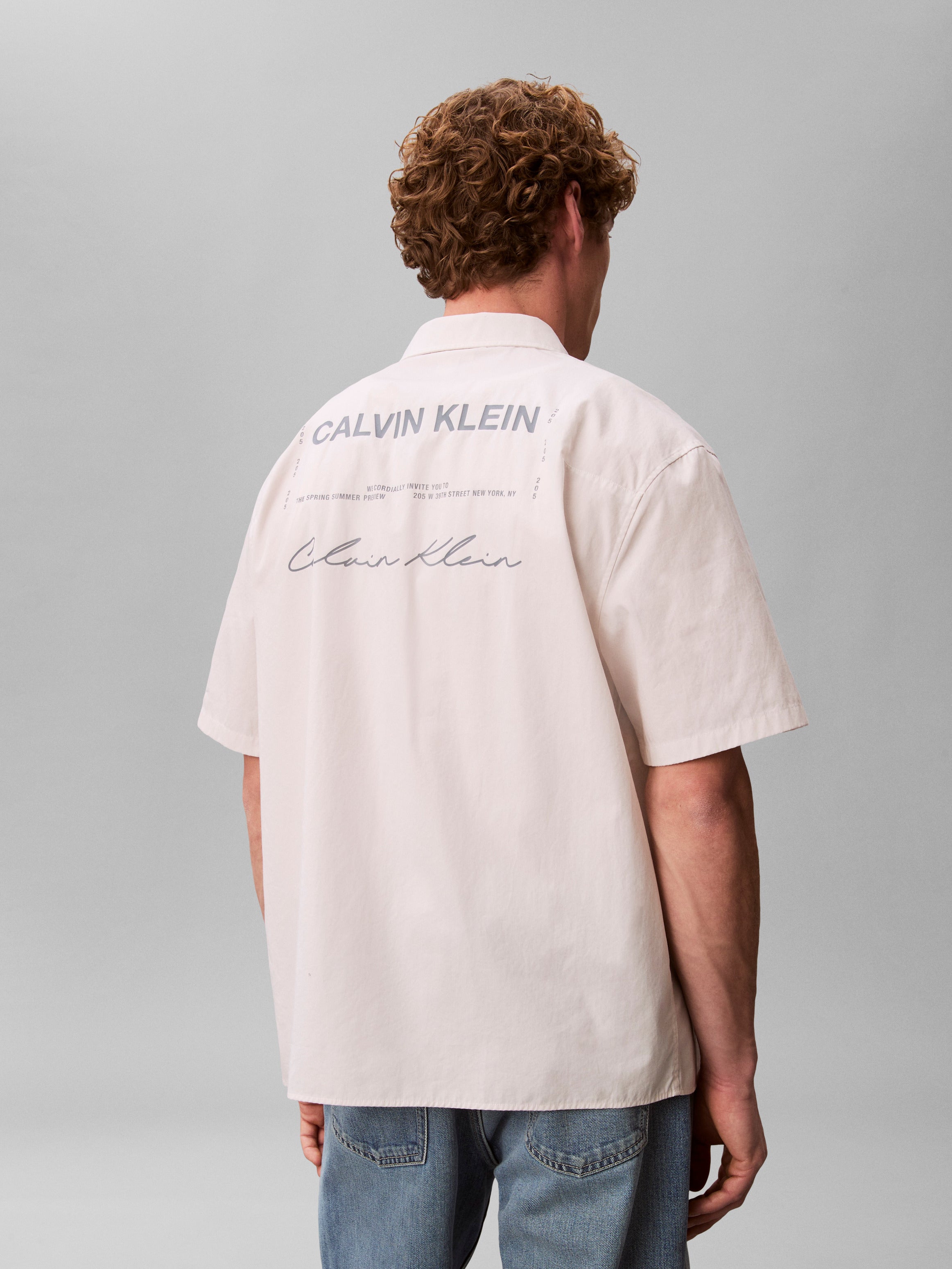 Ss Solid Poplin Boxy White