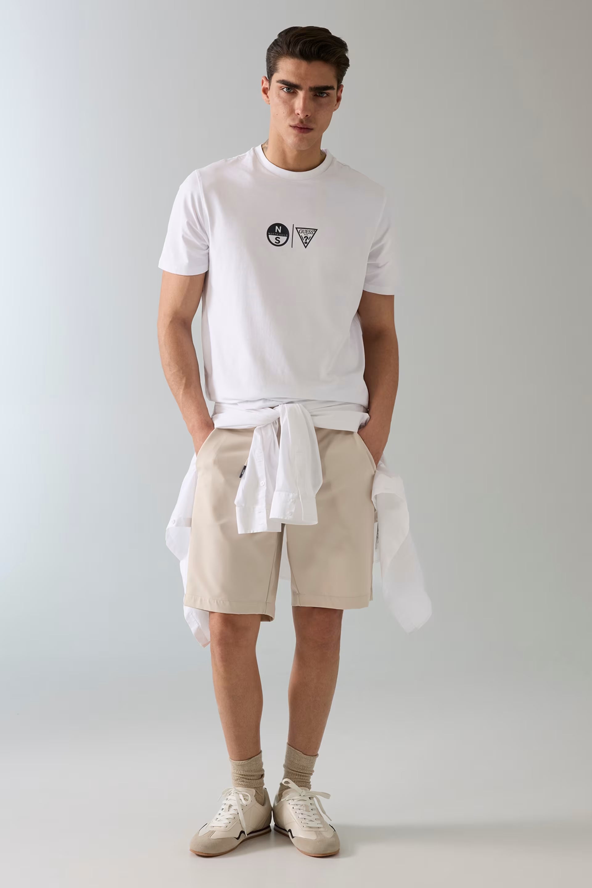 UESS x NORTH SAILS - Ss Printed Cn T-shi
