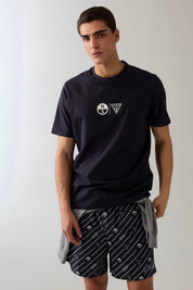 UESS x NORTH SAILS - Ss Printed Cn T-shi