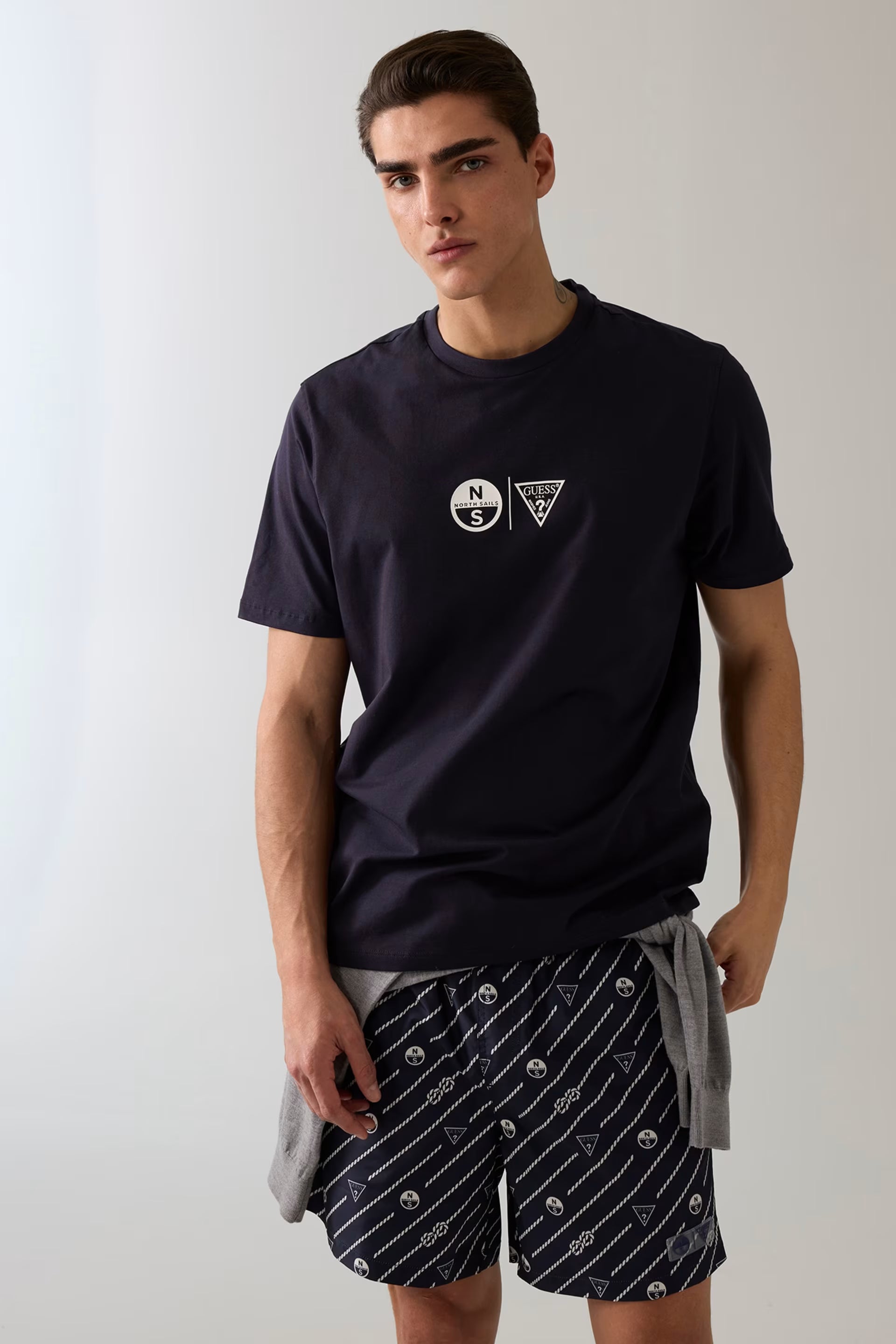 UESS x NORTH SAILS - Ss Printed Cn T-shi