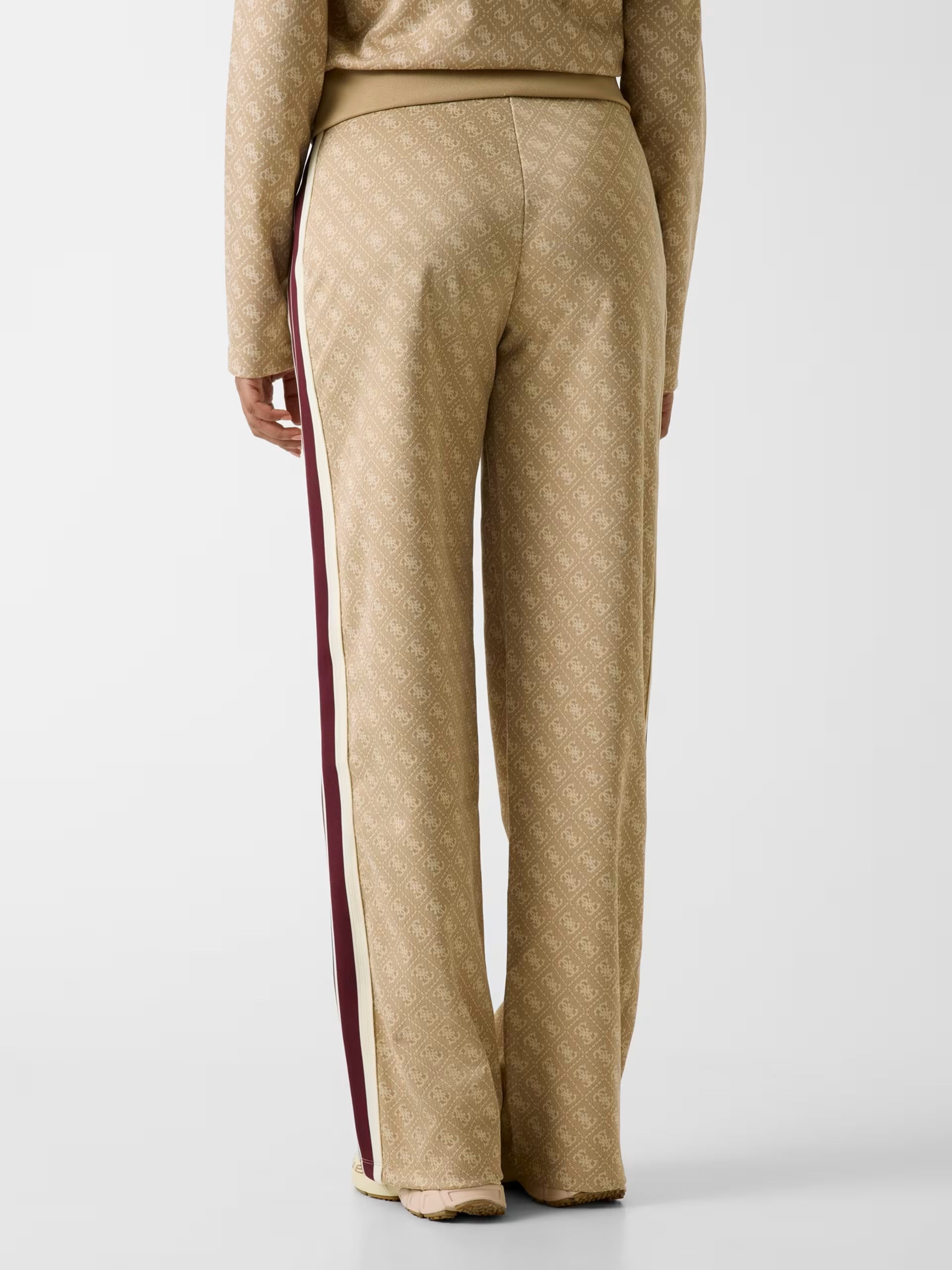 4g Jacquard Straight Leg Pants
