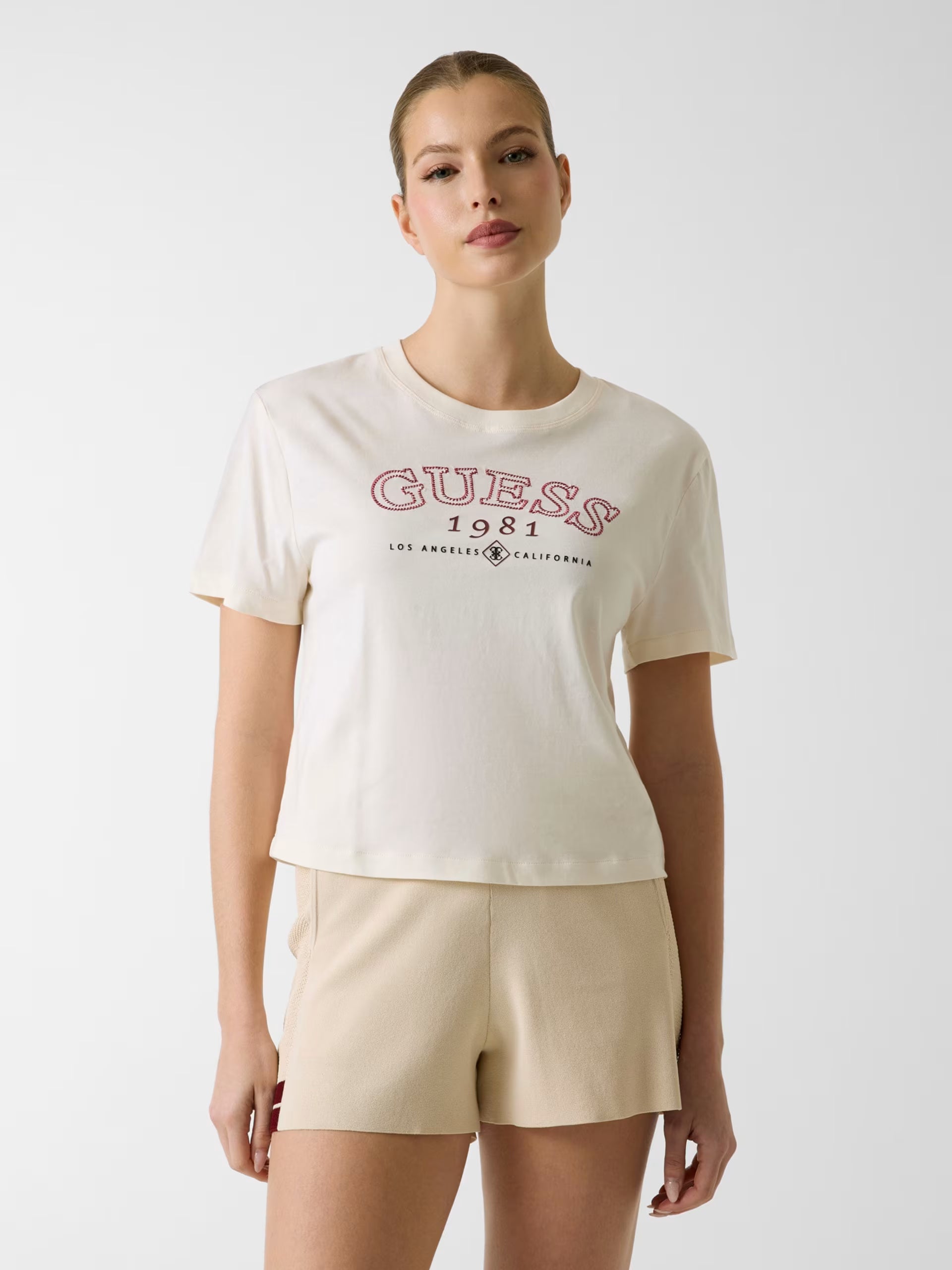 Arianna Ss Cn Boxy T-shirt