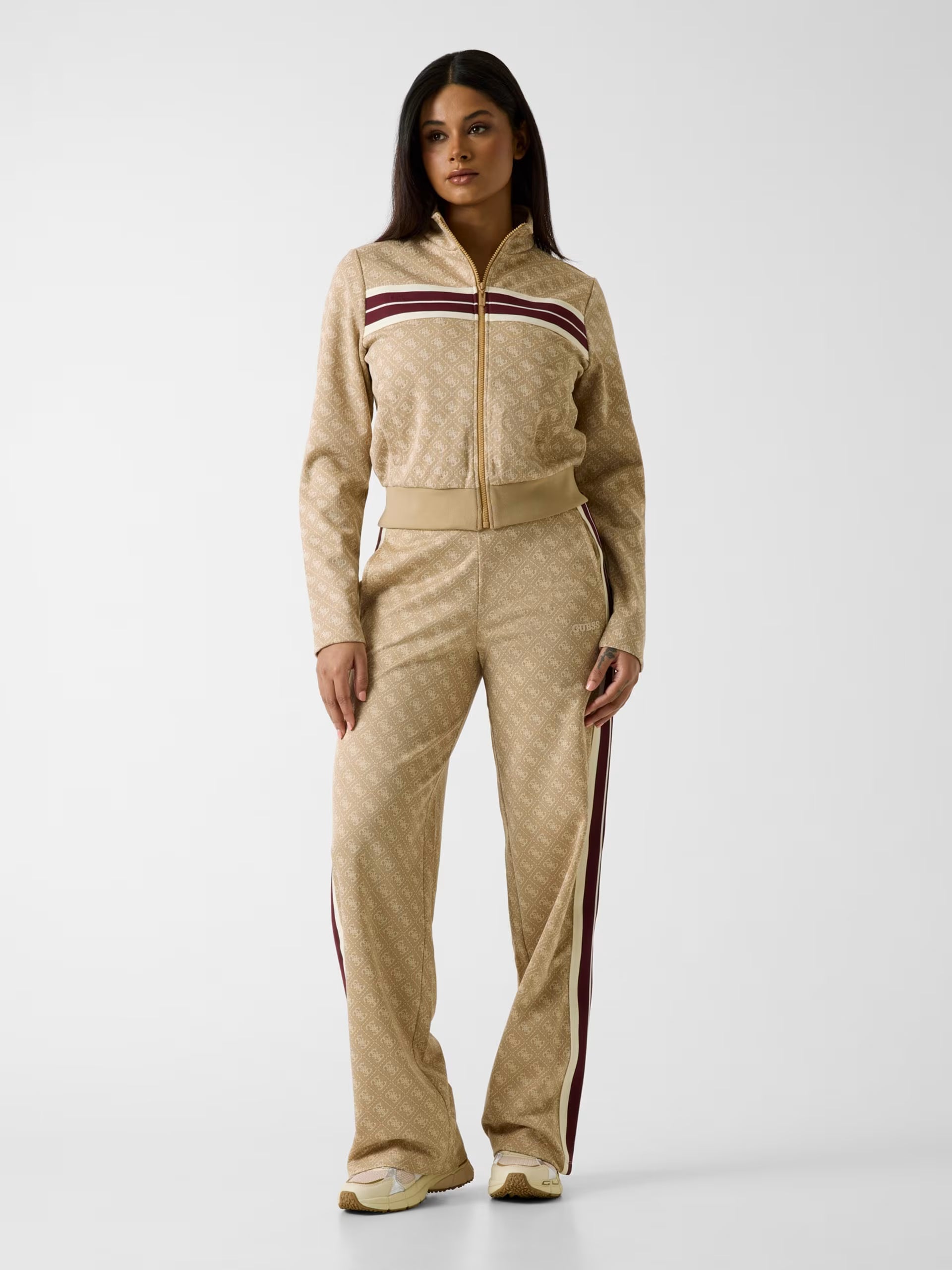 4g Jacquard Full Zip Sweatshir