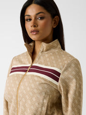 4g Jacquard Full Zip Sweatshir