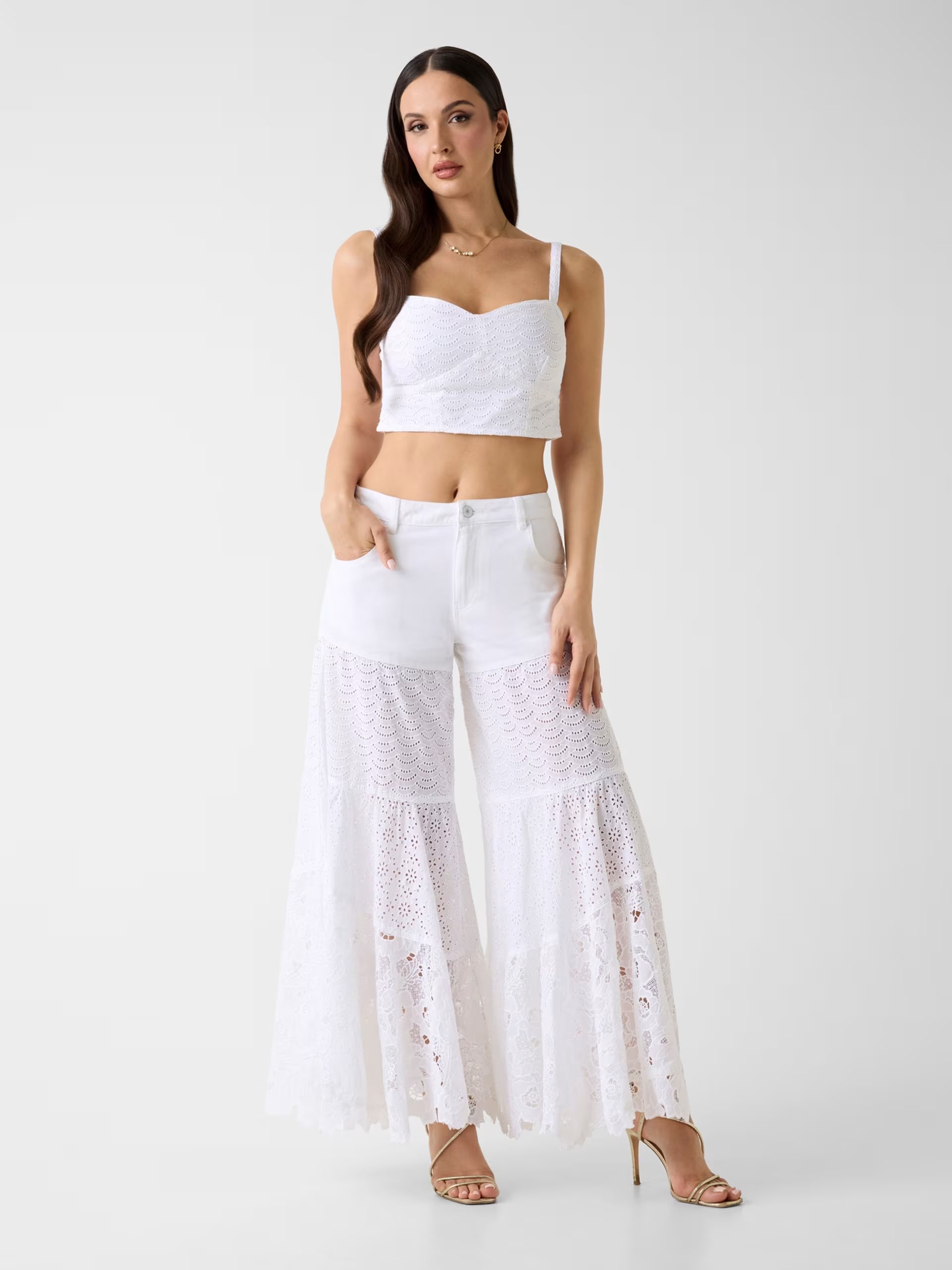 Ss Sharon Eyelets Top Pure