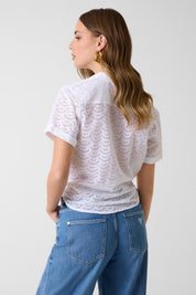 Ss Sharon Eyelets Shirt Pure