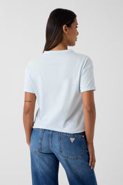 Ss Cn Pocket G Logo Tee Sky
