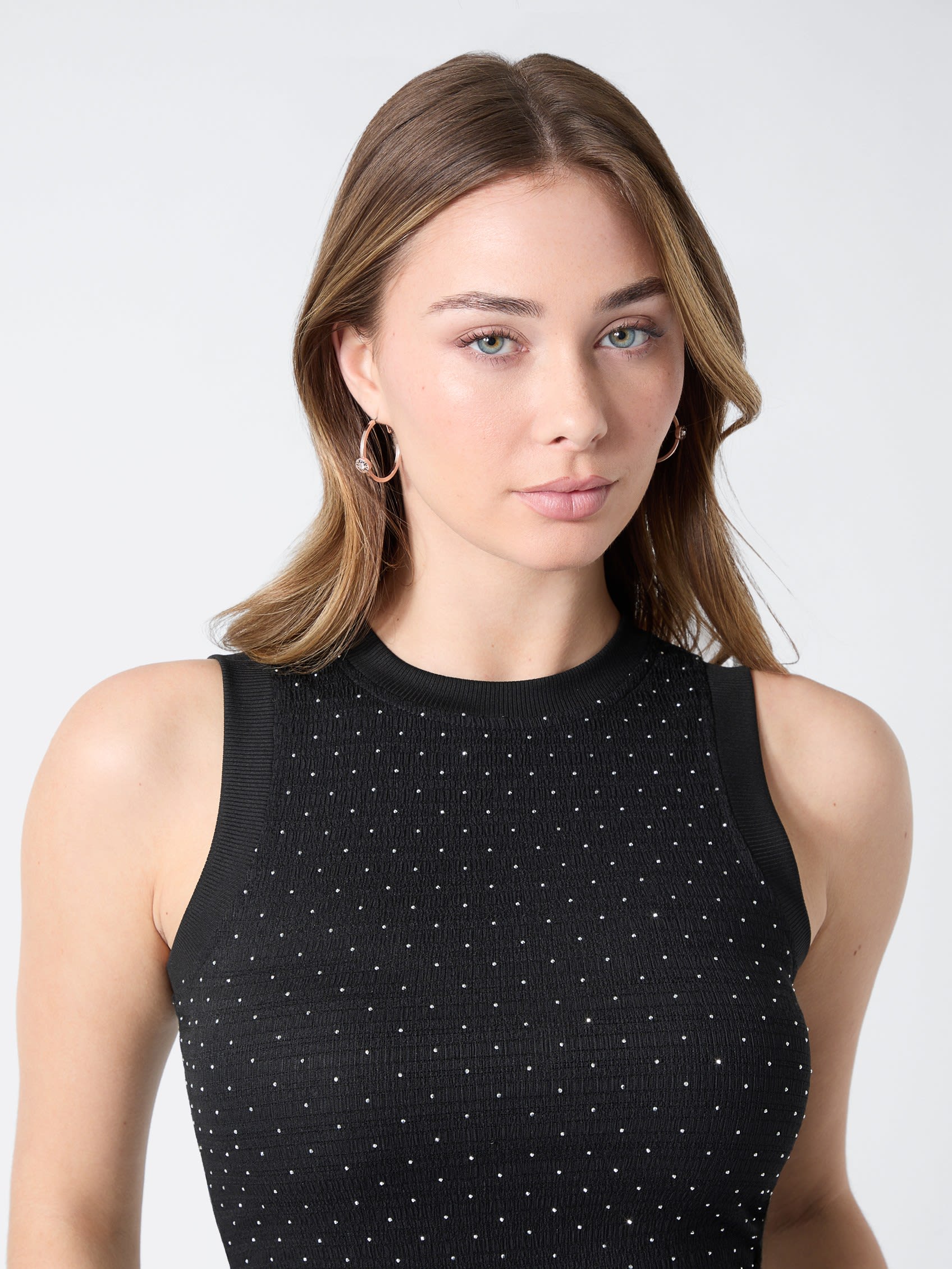 Sl Francine Smock Hotfix Top