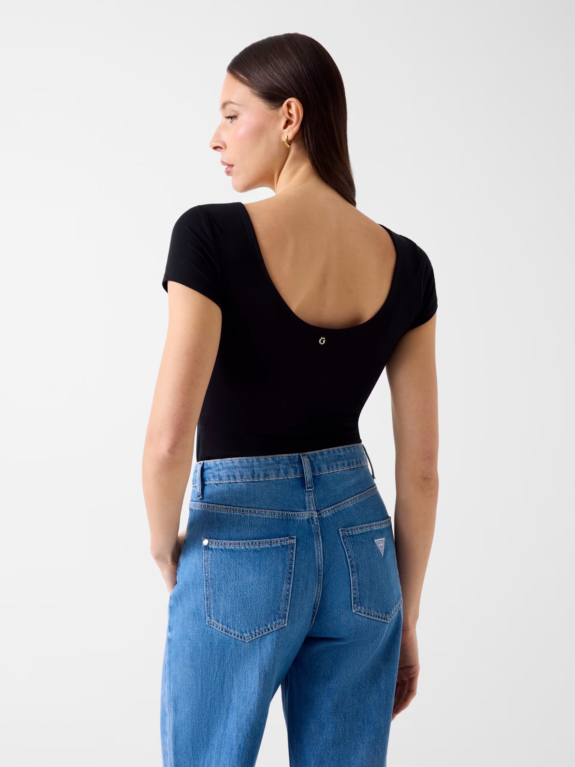 Ss Kimmie Top Jet Black A996